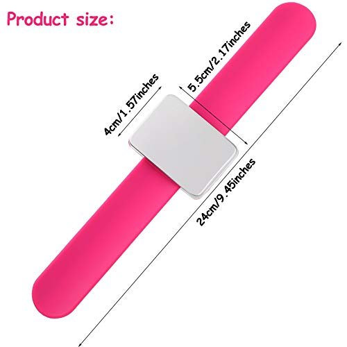 image for Patelai 8 Pieces Magnetic Wrist Sewing Pincushions with Stainless Stee