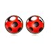 SALAN 2 Pares Ladybug Pendientes Cosplay Ladybug Círculo Y Ladies Señoras Pendientes Lunares Pendientes Girls Fiesta Regalos Anime Joyería