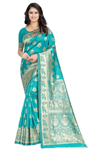 Image of women's Banarasi Saree Pure Kanjivaram Silk Saree