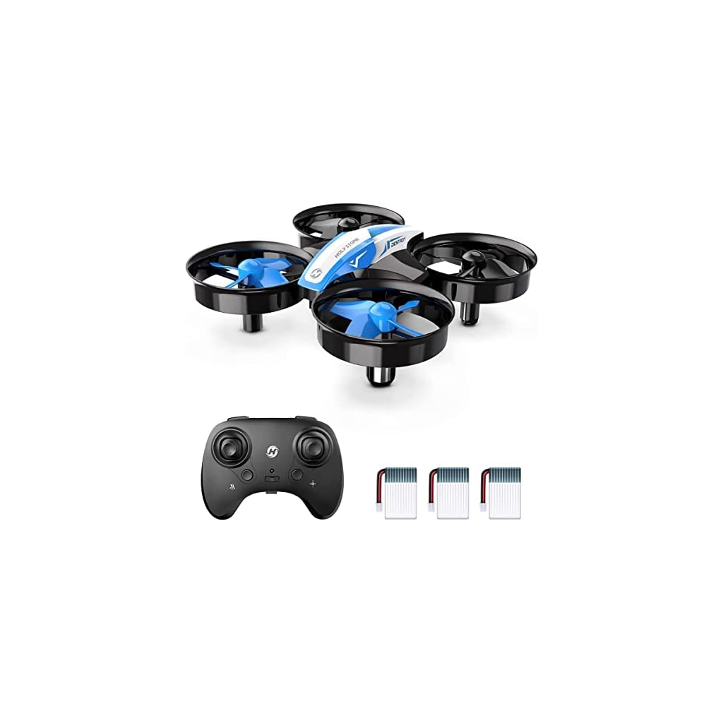 Holy-Stone-Mini-Drone-for-Kids-and-Beginners-RC-Nano-Quadcopter-Indoor-Small-Helicopter-Plane-with-Auto-Hovering-3D-Flip-Headless-Mode-and-3-Batteries-Great-Gift-Toy-for-Boys-and-Girls-Blue