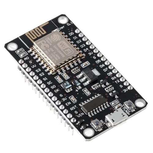 NodeMCU Lolin V3 CH340 ESP8266 Tabanlı Geliştirme Kartı, Wi-Fi, Mikro USB, CH340 Sürücü Çipi, Lua/Arduino Uyumlu