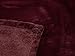ZOLLNER Kuscheldecke in 150x200 cm - super Flauschige und warme Sofadecke - waschbar bis 60°C - atmungsaktive Mikrofaser in Bordeaux - Hotelqualität - Oeko Tex® Zertifiziert