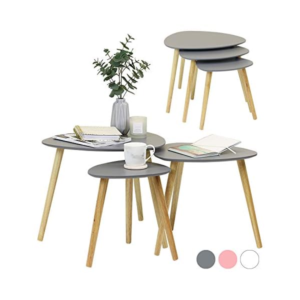 Hartleys Retro Nest of Tables - Choice of Colour