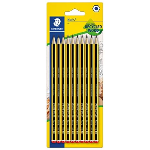 STAEDTLER Noris 120-2BK10D, Lápices de madera certificada, 10 Unidades Cover