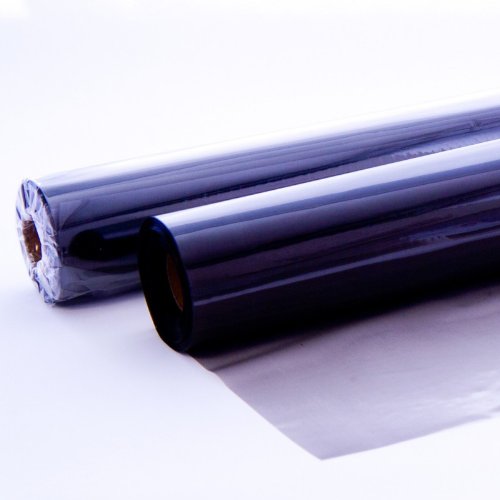 EFS 100 m x 80 cm nero colorato cellophane tinta