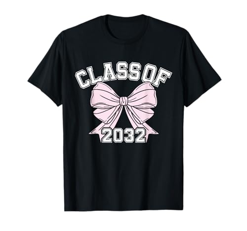Class Of 2032 Coquette Bow Class Of 2032 T-Shirt