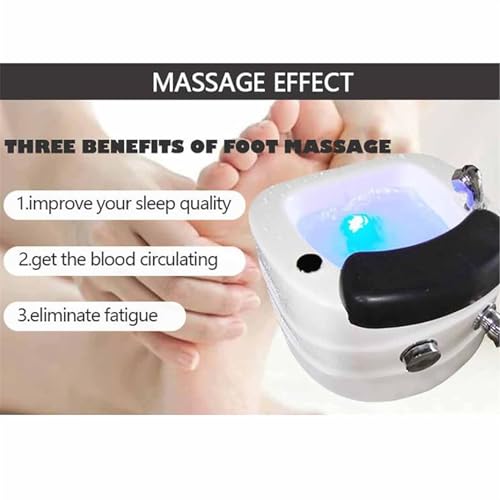 Bañera de spa para pies acrílica con masaje y luces miniatura 7