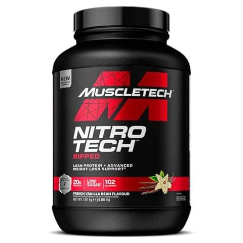MuscleTech NitroTech Ripped Lean Protein Powder Cover