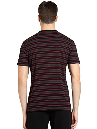 Image of Jockey 2717 Men's Super Combed Cotton Rich Striped Round Neck Half Sleeve Regular Fit T-Shirt