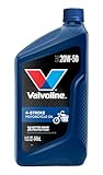 Valvoline 4-Stroke Motorcycle 20W-50 Motor Oil 1 Quart