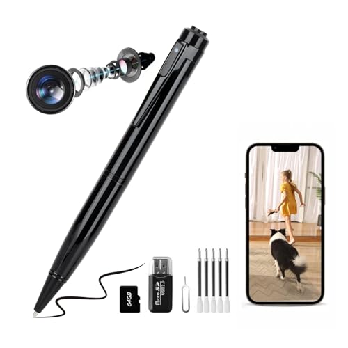 1080P body camera pen with long battery life