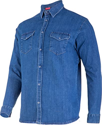 Lahti PRO Sweat-Shirt pour Homme, Bleu, XXL