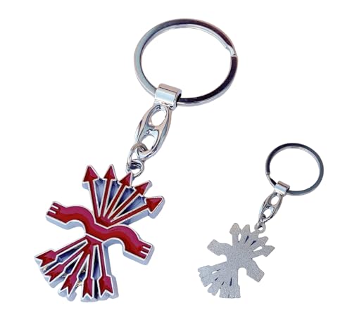 Durabol Llavero Falange de Española,san juan España Aquila, Regalo para Hombres y Mujeres