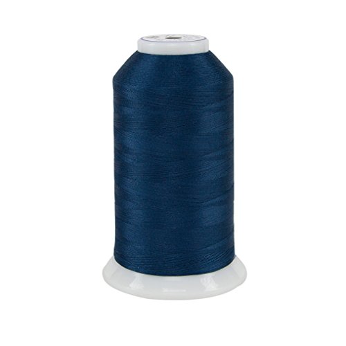 Superior Threads - Smooth Polyester Sewing Thread for Serger, Bobbin Thread, and Quilting, So Fine #436 Midnight Harbor, 3,280 Yd. Cone