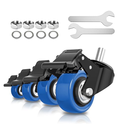 Caster Wheels Heavy Duty 2 Inch Stem Caster 1/2