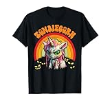 Zombiecorn Zombie Unicornio Halloween Mítico Arco Iris Mágico Camiseta