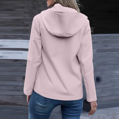 Chaqueta impermeable mujer ligera transpirable que protege de la lluvia y viento 3