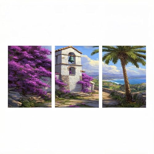 Arbre peinture numéro adulte grand format pour habiller un grand mur vide facilement