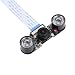 Raspberry Pi 3 Model B plus Camera Fisheye Wide Angle 5MP 1080p Night Vision Camera Module for Raspberry Pi 3 Model B+ and Model B