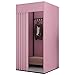BCGT Umkleidekabine Bekleidungsstore Umkleidezimmer, tragbare Privatsphäre Cabana für Mode Photoshoots oder Camping, Rosa Schattierungstuch (Color : Pink, Size : 100×100×200cm)