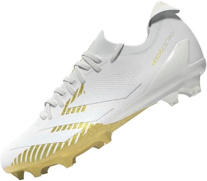 adidas Mens Adizero Electric+ American Football Sneakers Shoes - Silver