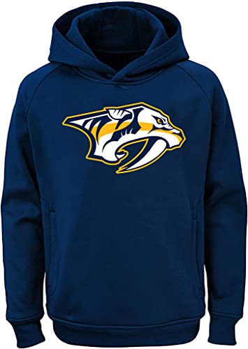Outerstuff NHL Youth 8-20 Team Color Performance Primary Logo Pullover Sweatshirt Hoodie