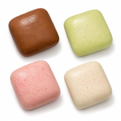 4-Piece Toast Squishy Mini Bread Ornaments