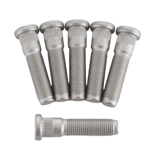 Tornillos de cubo estriados M14x1.5 compatibles con Tesla espárragos de rueda de alta resistencia