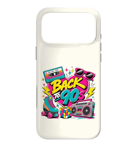 Retro Back to 90s ���g�� �J�Z�b�g ���W�J�Z ���[���[�X�P�[�g �L���[�u �X�}�z�P�[�X iPhone 17 Pro Max �p