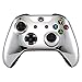 Produktbild eXtremeRate Oberschale Hülle Case für Xbox One S&X, Custom Schutzhülle Glossy Skin Cover Schale Gehäuse Shell Ersatzteile für Xbox One S/X Controller Modell 1708(Chrome Silber)