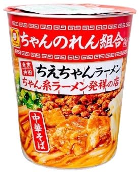 【販路限定品】マルちゃん ちえちゃんラーメン 中華そば 111g×12個