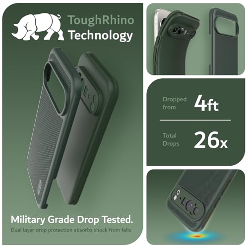 Image of TUDIA MergeGrip Magsafe Compatible for Pixel 10 Pro XL Case - Pine Green