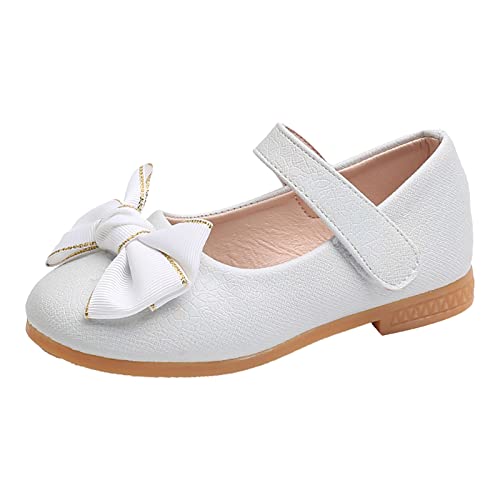 Girls Mary Jane Toddler Flower Girl Dress Shoes Little Girl Ballet Flat𝐬 Bow Strap for Wedding Little Girl Toddler Girl