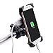Produktbild TurnRaise Universal Motorrad Halterungen mit Wasserdichten 2.1A USB-Aufladen Anschluss für 3.5 to 6 inch Screen