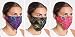 Produktbild Filterbänder fürs Gesicht, Mund, Nase - aus wiederverwendbarem waschbarem absorbierendem Baumwolle Beauty Peacock Collection Gewebe 3 StucK