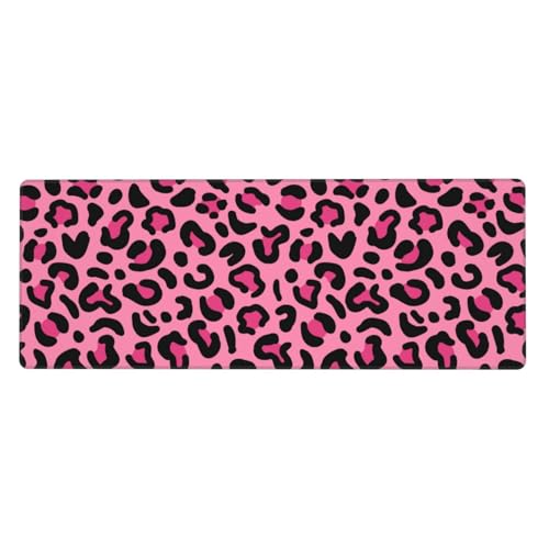 Tapis de souris rose léopard pour créer un espace bureau tendance à la maison