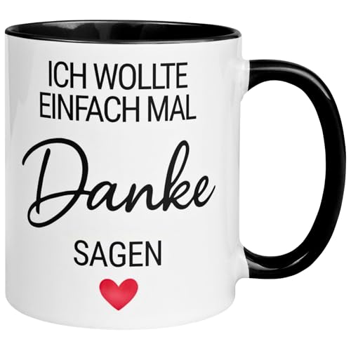 Dankeschön Geschenke Tasse | Ich wollte einfach mal Danke sagen | Danke Geschenk Becher Dankeschön Geschenke Tasse | Ich wollte einfach mal Danke sagen | Danke Geschenk Becher