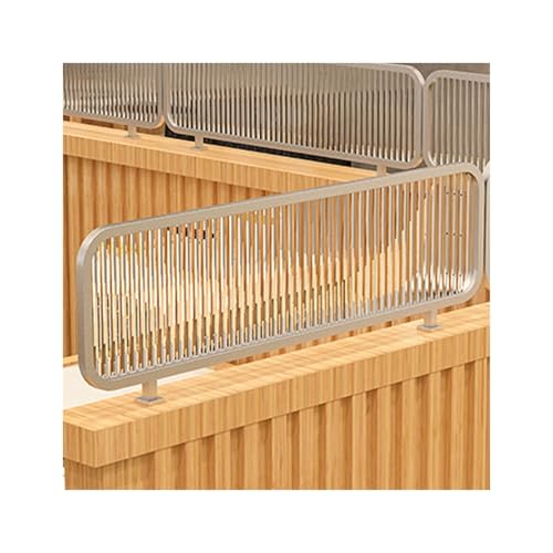 Raumteiler aus gehärtetem Glas – Silberner Sichtschutz für den Innenbereich, geräuschreduzierende und schallabsorbierende Platte 80 x 30 cm für verbesserte visuelle Ablenkungskontrolle