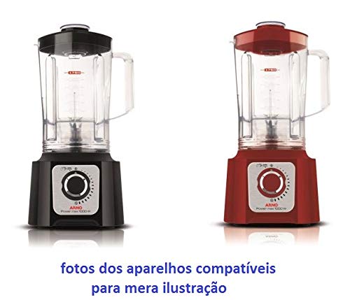 Copo Para Liquidificador Arno Ln55 Ln54 Translucido