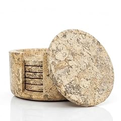 Marble - Coral Tea Coaster