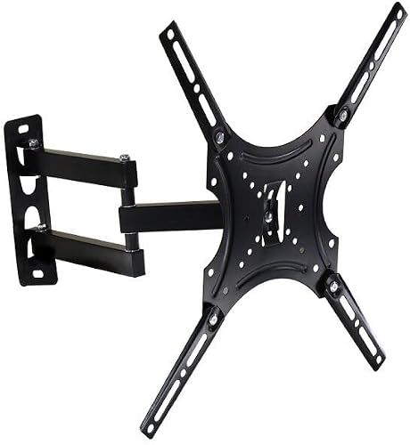 Swivel TV Wall Bracket 10''-55'' Adjustable Wall Mount for LED, LCD & Smart TVs
