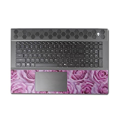 Image of MightySkins Carbon Fiber Skin Compatible with Alienware M18 R1 (2023) Full Wrap Kit - Box of Roses | Protective, Durable Textured Carbon Fiber Finish | Easy to Apply & Change Styles | Made in The USA