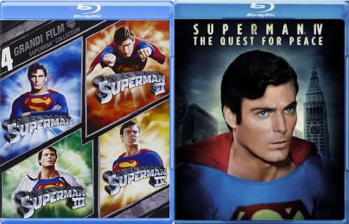 5 Film Favorites: Superman (Superman II: Special Edition, Superman III: Deluxe Edition, Superman IV: Deluxe Edition, Superman, The Movie: Special Edition, Superman Returns) (Cover may vary) [Blu-Ray]