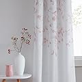 Central Park Leaf Print Sheer Curtains