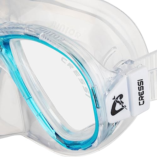 Cressi Perla Jr, Clear/Aquamarine, Clear Lens #TOP3