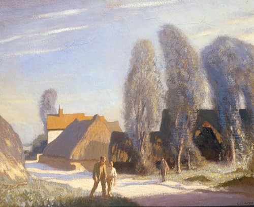 Lienzo decorativo para pared de George Clausen, pintura clásica de alta calidad 60x90cm