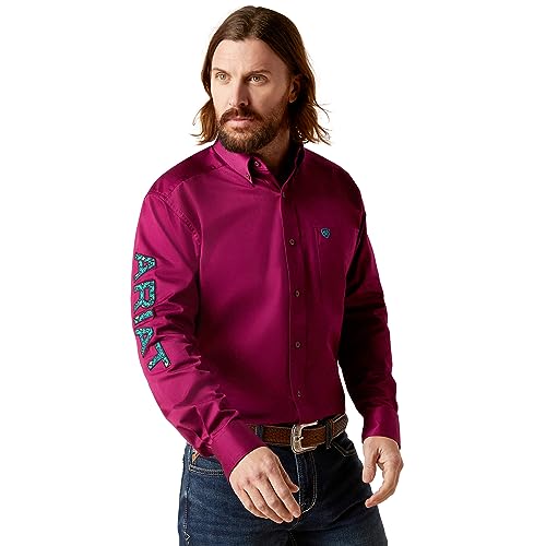 Image of ARIAT Team Logo Twill Classic Fit Shirt