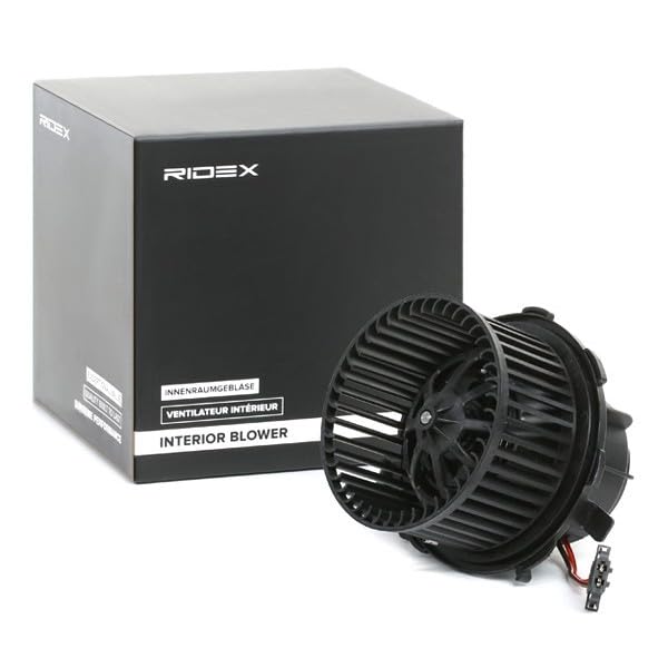 RIDEX Pulseur D'Air Habitacle 2669I0114 12V - Rotation Inverse Sens Aiguilles - Compatible Renault