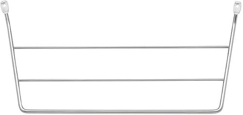 Rev-A-Shelf Toallero debajo del fregadero para armarios de cocina y baño, colgador de alambre para montaje en puerta, capacidad para 3 toallitas