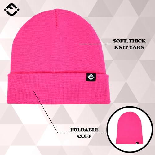 Image of Funky Junque Baby, Toddler & Kids Beanie - Ultra Soft Stretchy Knit Winter Hat for Ages 0-10, Available in 3 Sizes